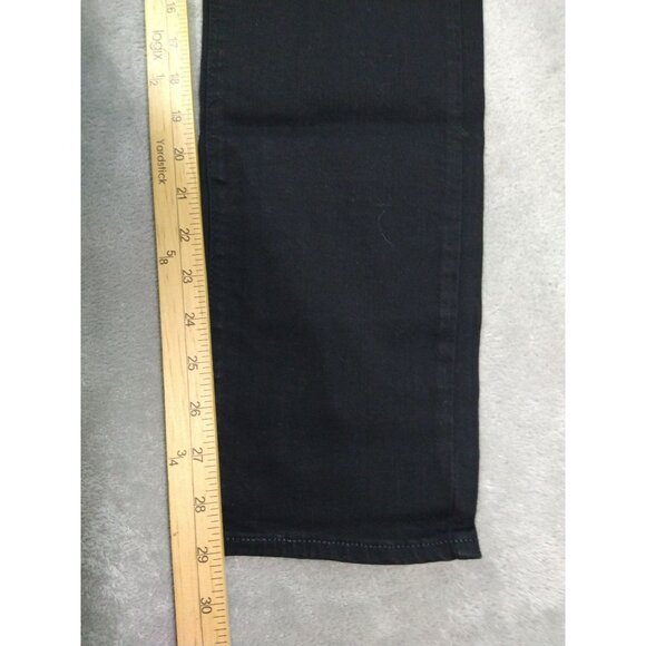 Levis 311 Jeans Womens 34x30 Black Denim Shaping Skinny Mid Rise Stretch - Picture 5 of 10